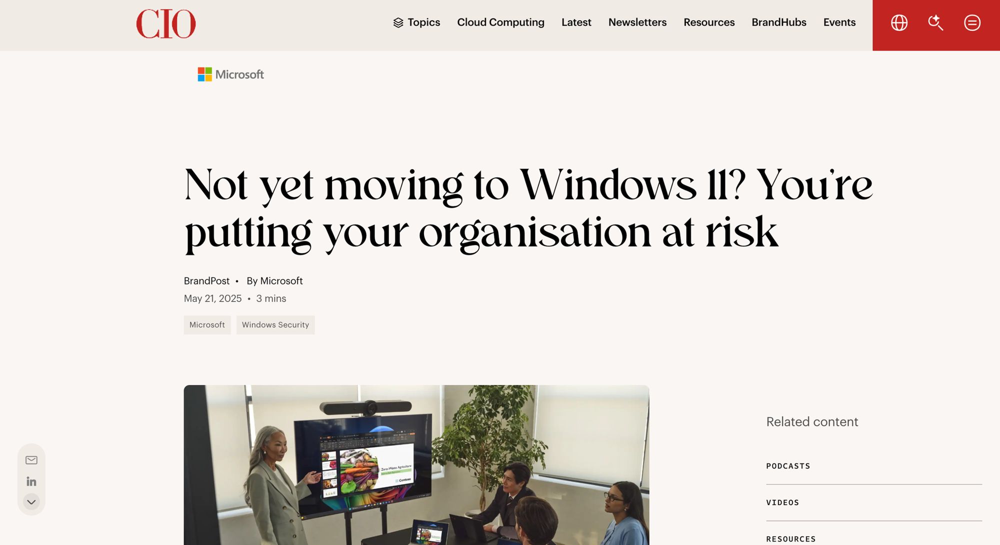 Windows May-Day Campaign 写真2
