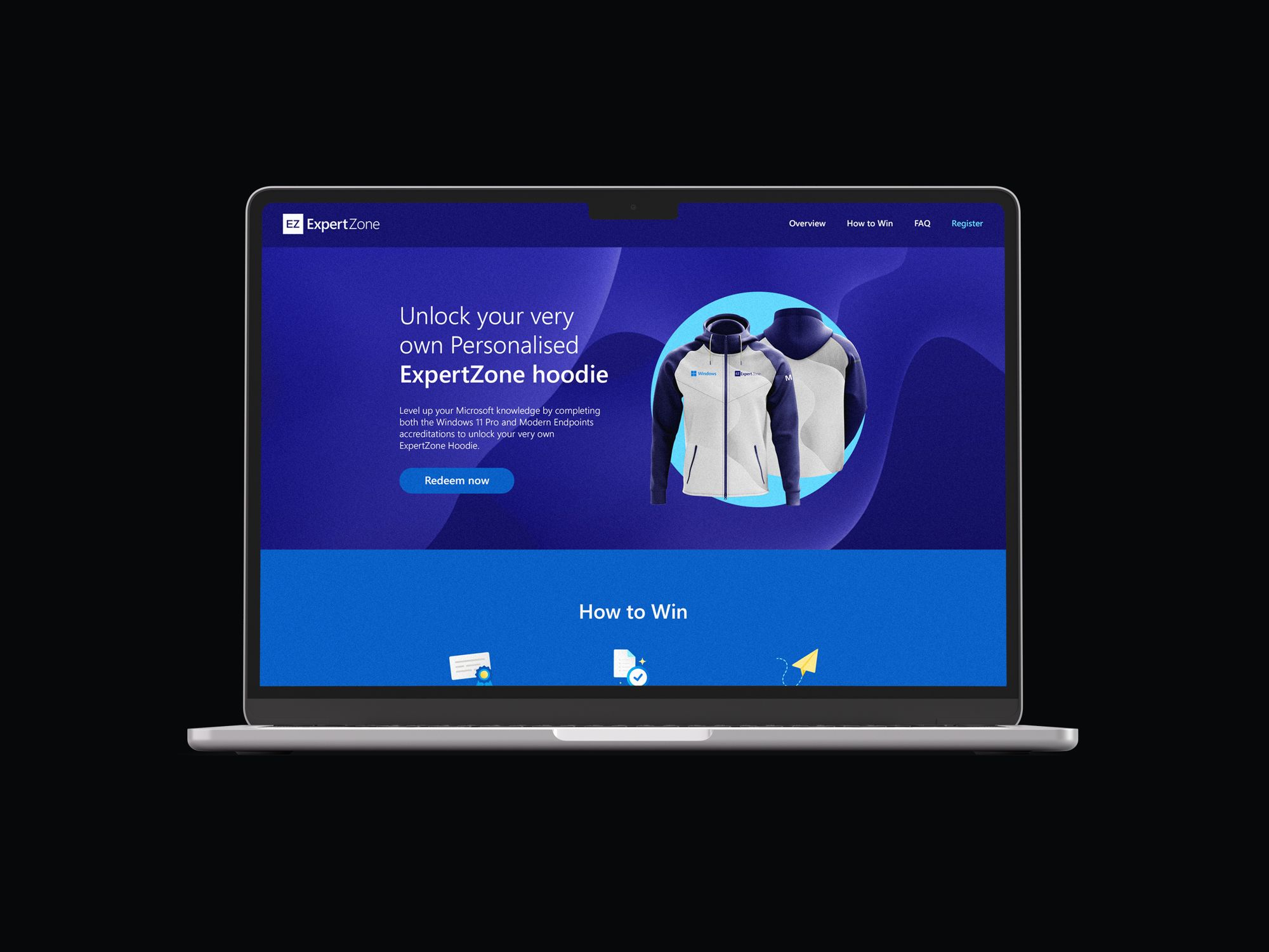 Microsoft ExpertZone AR Hoodie Promotion 写真3