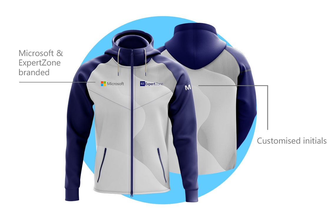 Microsoft ExpertZone AR Hoodie Promotion 写真5